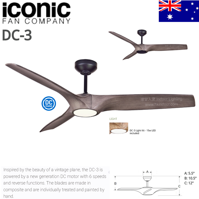 Iconic Ceiling Fans 風扇燈 吊扇燈, Are Any Ceiling Fans Made In Australia
